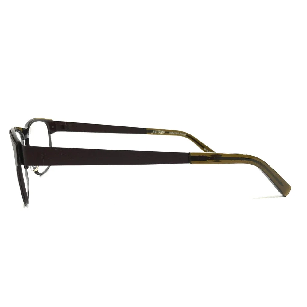J.F. Rey Eyeglasses Frames JF2573 9545 Brown Khaki Olive Green 56-18-144